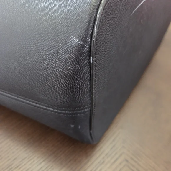 Michael Kors Black Tote with Gold Hardware - Picture 11 of 16